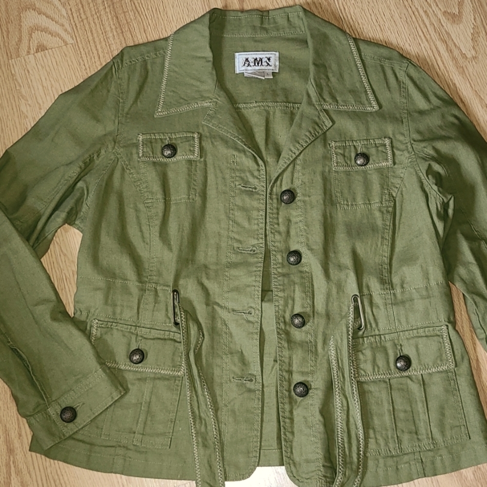 AMI linen/cotton jacket
